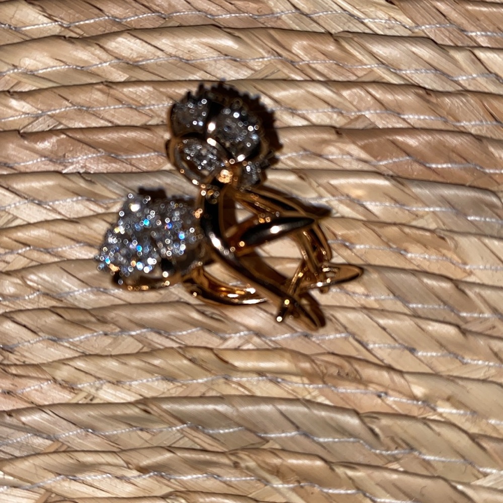 New earrings gold filled 18K Cubic zirconium - Picture 15 of 17
